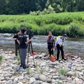 友釣専用区の網が解禁